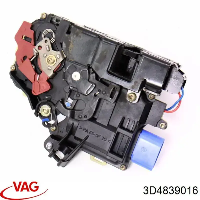 Zamek drzwi tylnych prawych VAG 3D4839016 cena, od 120,88 USD