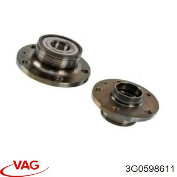 Piasta tylna VAG 3G0598611 cena, od 71,64 USD