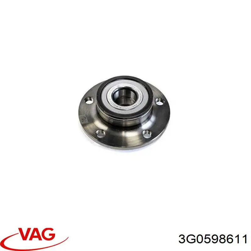 Piasta tylna 3G0598611 VAG