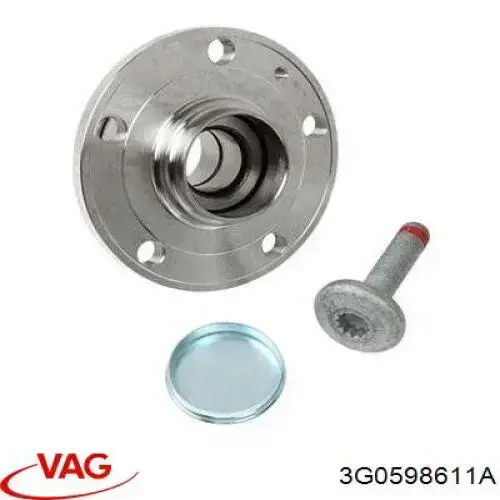 Piasta tylna VAG 3G0598611A cena, od 44,66 USD