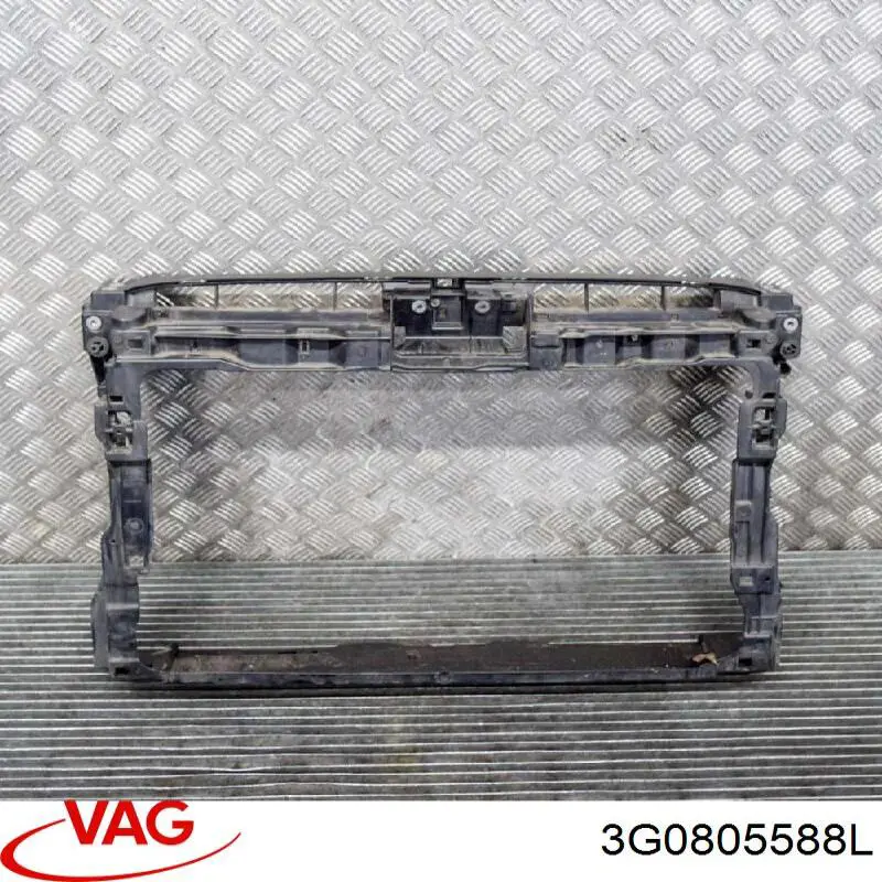 3805028 Autotechteile Osłona chłodnicy kompletna (panel mocowania reflektorów)