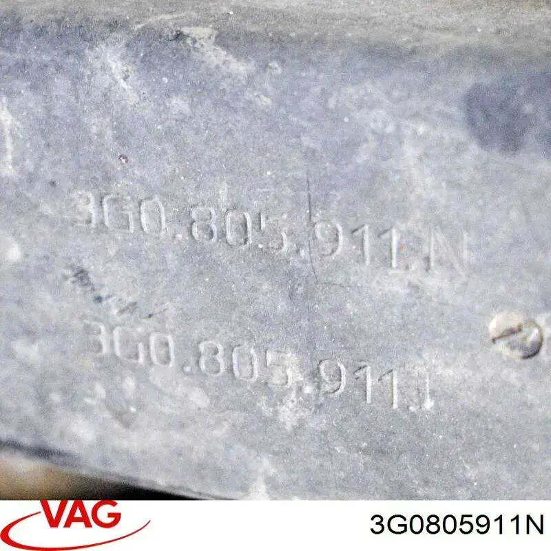 3G0805911N VAG Nadkole błotnika przedniego lewe przednie