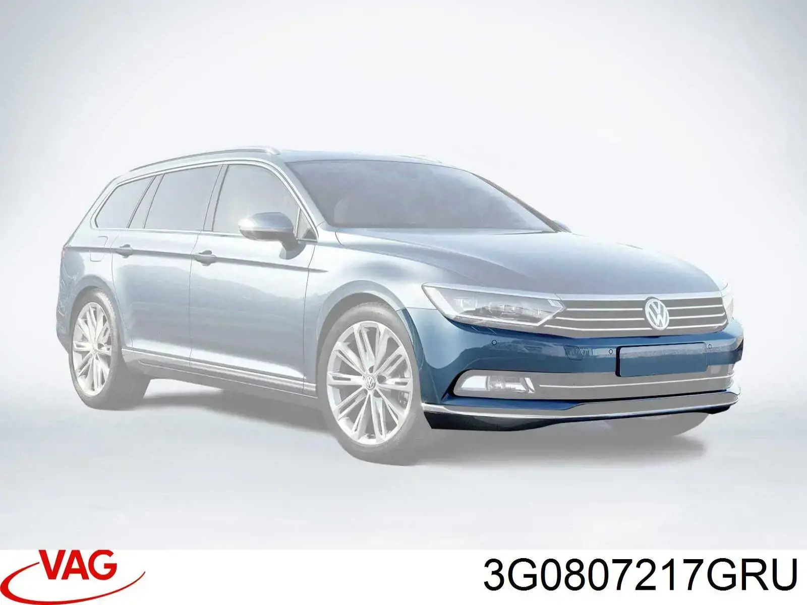 Do koszyka 3G0807217GRU VAG Zderzak przedni