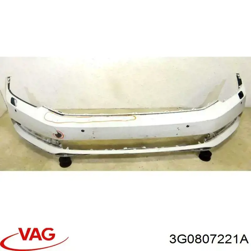 3G0807221A VAG Zderzak przedni