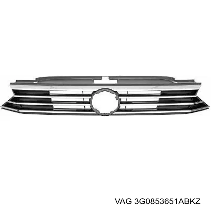 Atrapa chłodnicy Signeda PVG07259GA