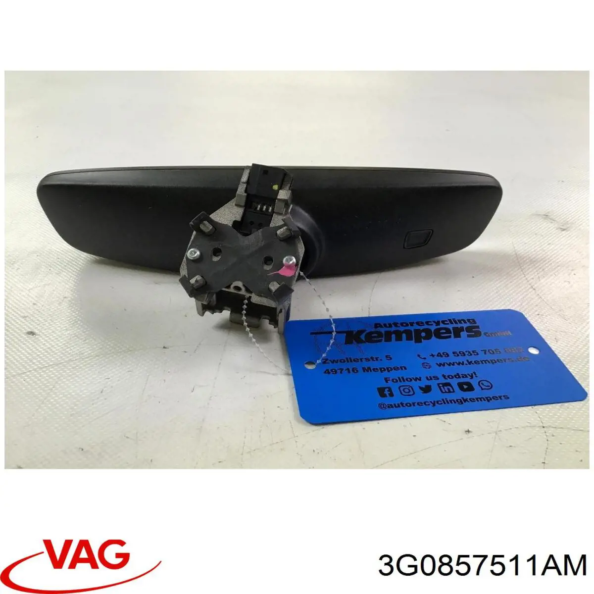 Do koszyka 3G0857511AM VAG Lusterko wewnętrzne