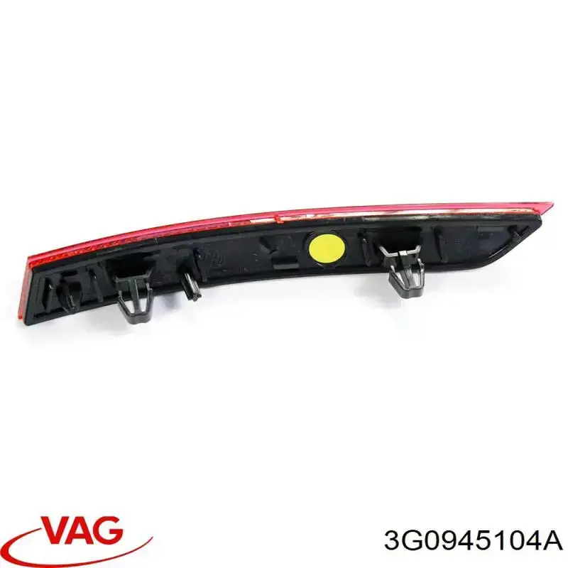 Lampa odblaskowa zderzaka tylnego prawa VAG 3G0945104A cena, od 18,37 USD