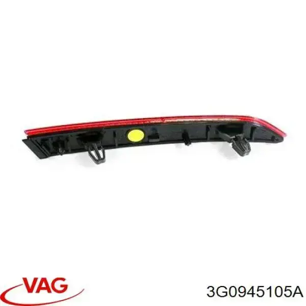 Lampa odblaskowa zderzaka tylnego lewa VAG 3G0945105A cena, od 14,95 USD