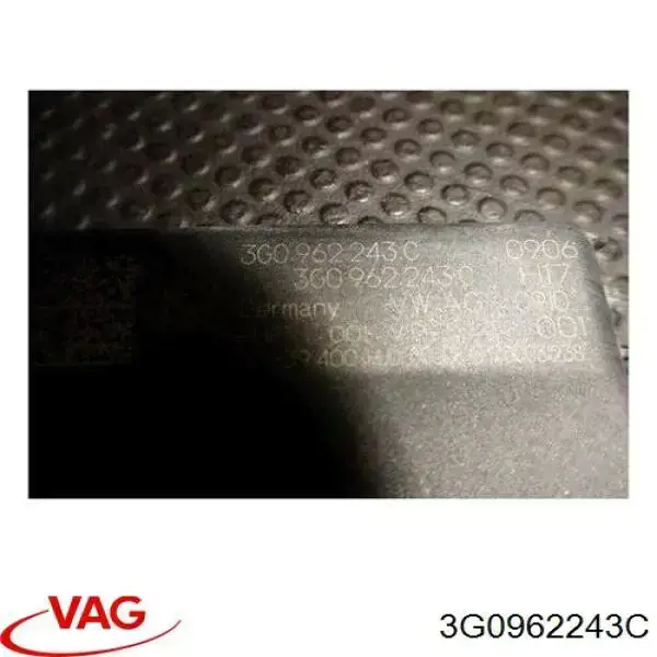 Sterownik klapy bagażnika (3/5 drzwi tylnych) VAG 3G0962243C cena, od 98,75 USD