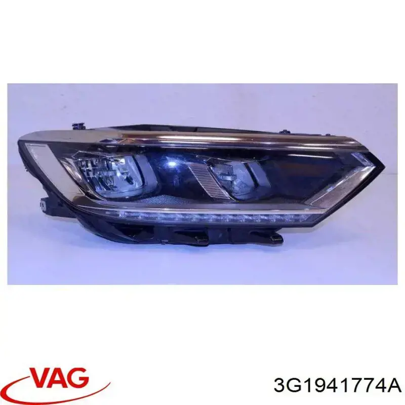 Reflektor prawy 3G1941774A VAG