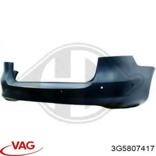 Zderzak tylny Volkswagen Passat B8 sedana (3G2, CB2) (2014 - 2026) cena, od 52,20 USD