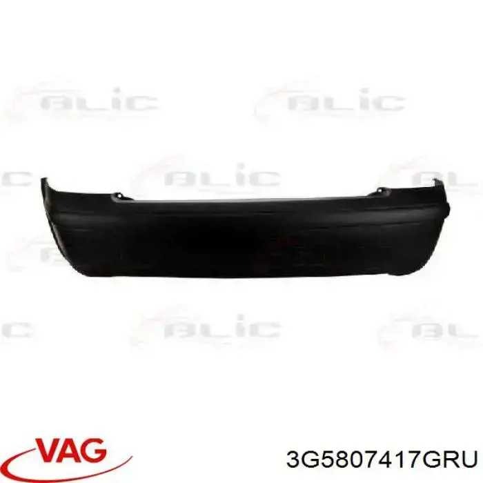 Do koszyka 3G5807417GRU VAG Zderzak tylny