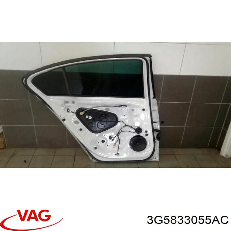 Drzwi tylne lewe Volkswagen Passat B8 sedana (3G2, CB2) (2014 - 2026) cena, od 824,04 USD