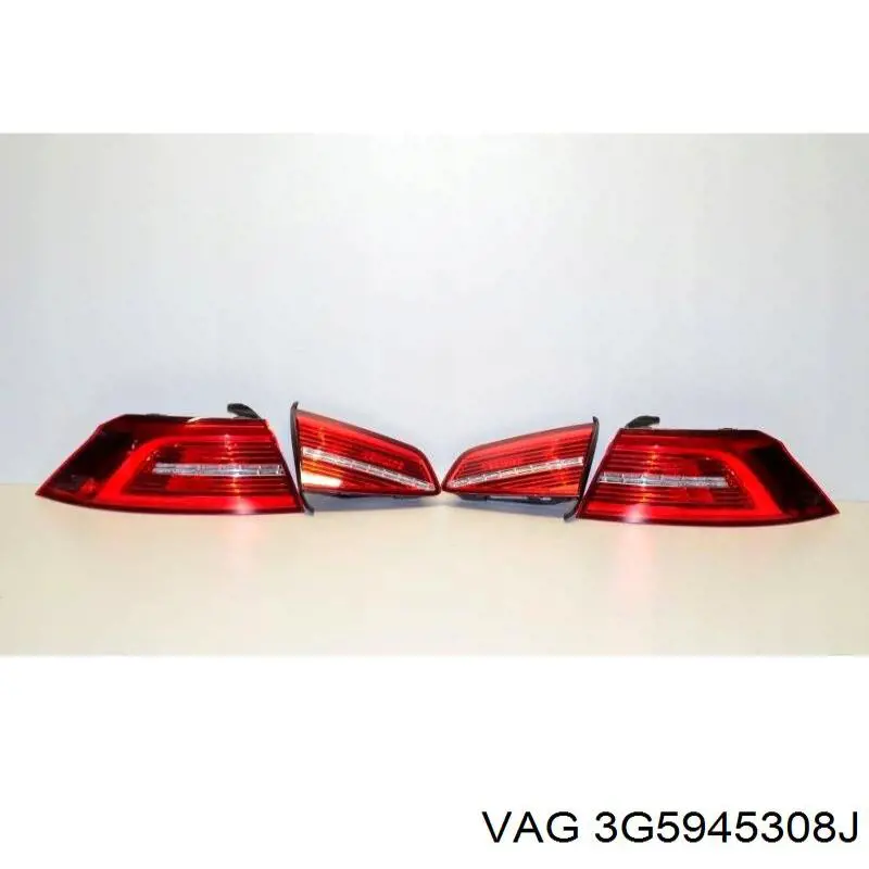 Lampa zespolona tylna prawa do Volkswagen Passat B8 3G2, CB2