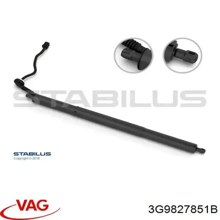 3G9827851C VAG Amortyzator klapy bagażnika (3/5 drzwi-tylnych)