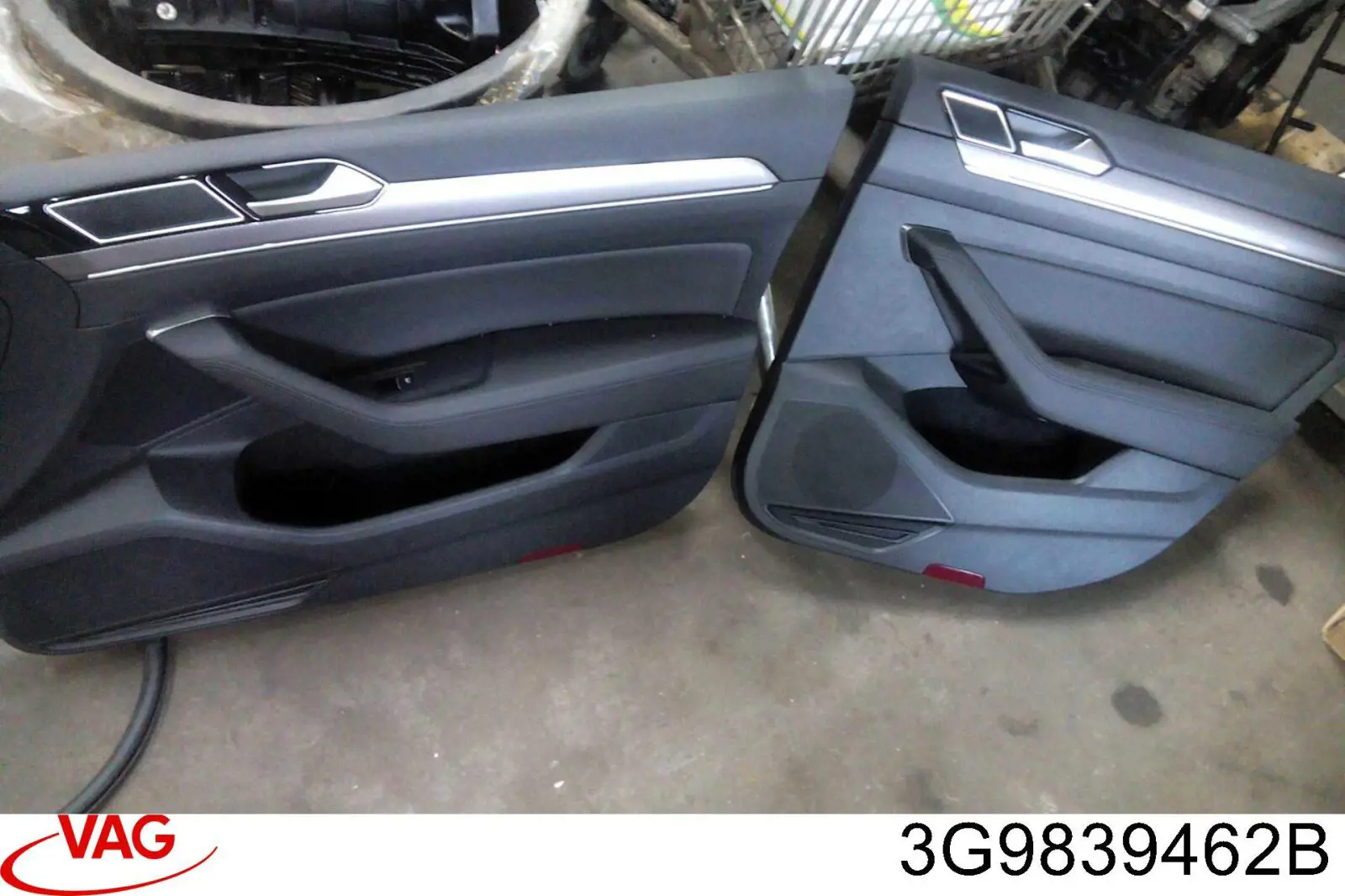 3G9839462B VAG Mechanizm podnoszenia szyby drzwi tylnych prawych