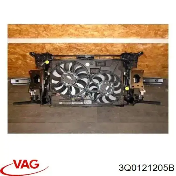 Dyfuzor chłodnicy VAG 3Q0121205B cena, od 218,87 USD