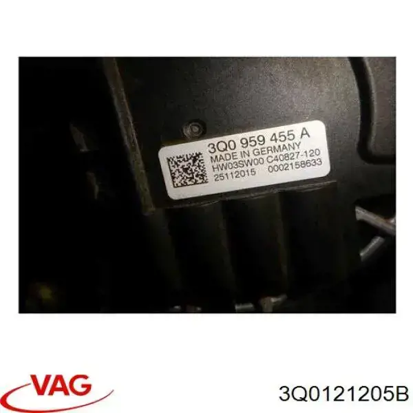 3Q0121205B VAG Dyfuzor chłodnicy