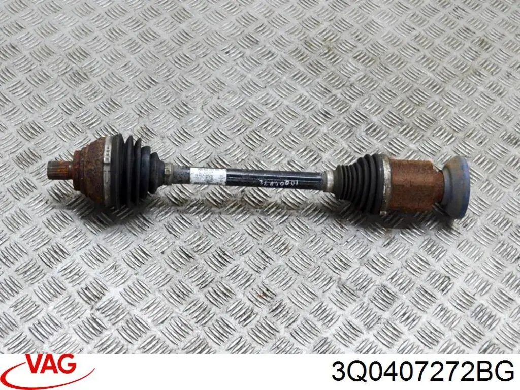 Półoś napędowa przednia prawa VAG 3Q0407272BG cena, od 127,34 USD