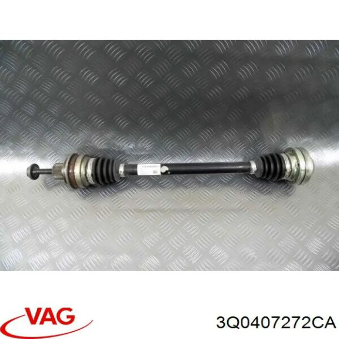 Półoś napędowa przednia prawa VAG 3Q0407272CA cena, od 136,31 USD