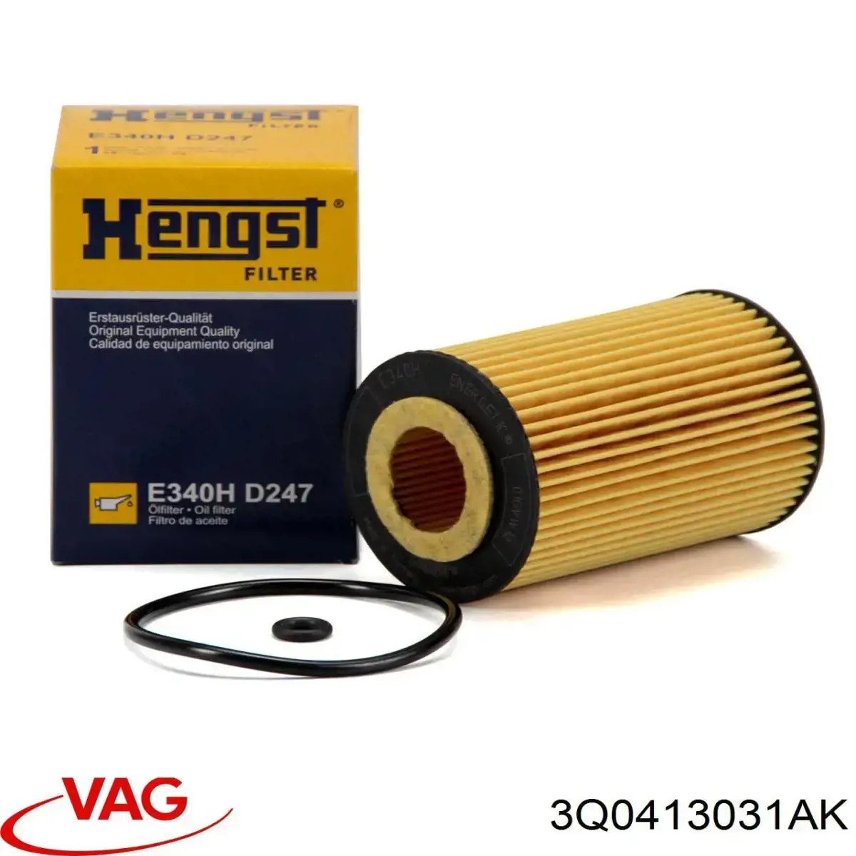 3Q0413031AK VAG Amortyzator przedni