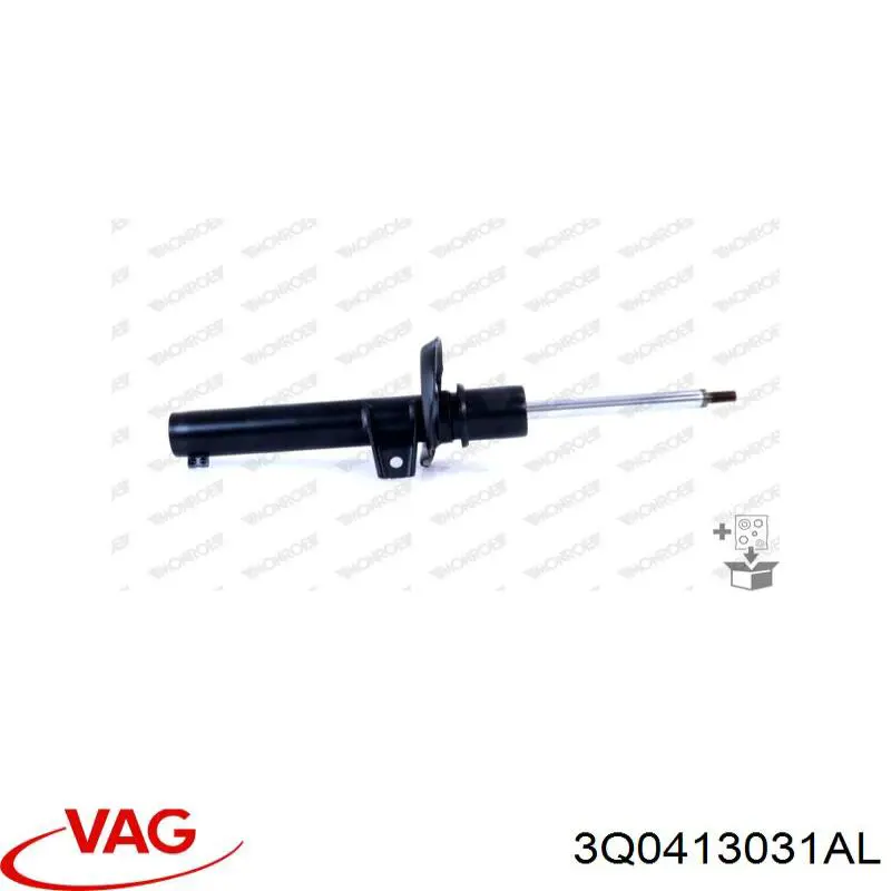 Do koszyka 3Q0413031AL VAG Amortyzator przedni