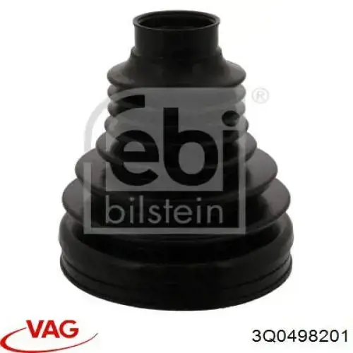 Do koszyka 3Q0498201 VAG Osłona przegubu homokinetycznego półosi przedniej wewnętrzna