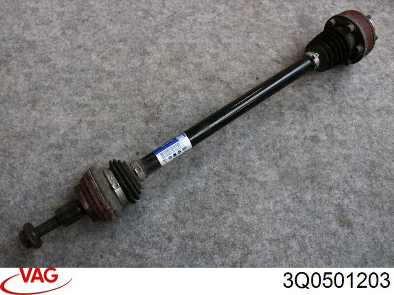 Półoś tylna lewa VAG 3Q0501203 cena, od 81,72 USD