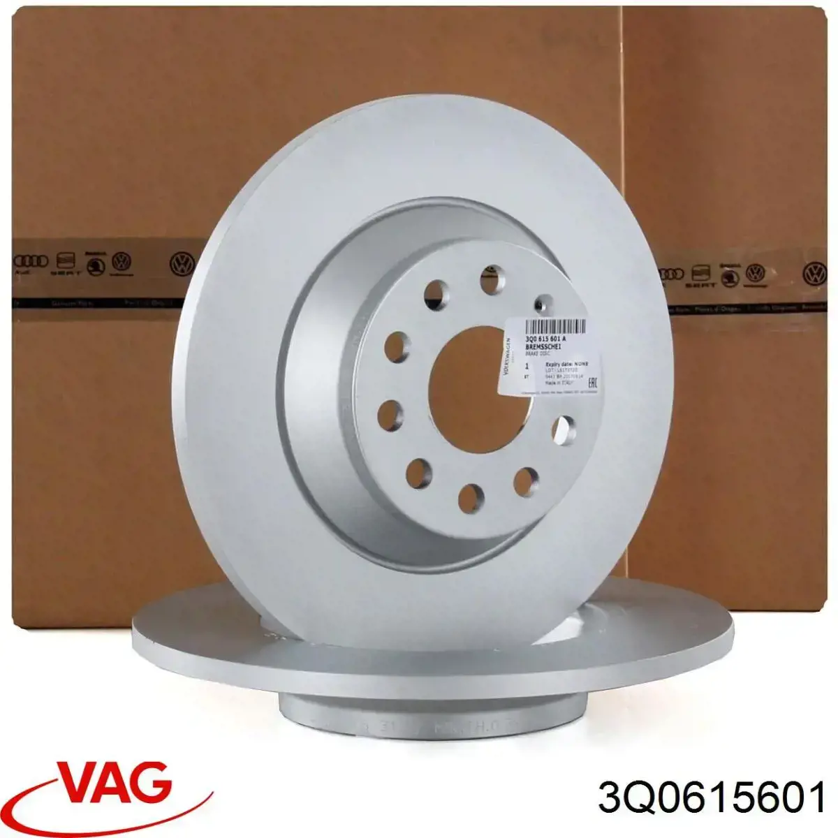 Tarcza hamulcowa tylna VAG 3Q0615601 cena, od 47,90 USD