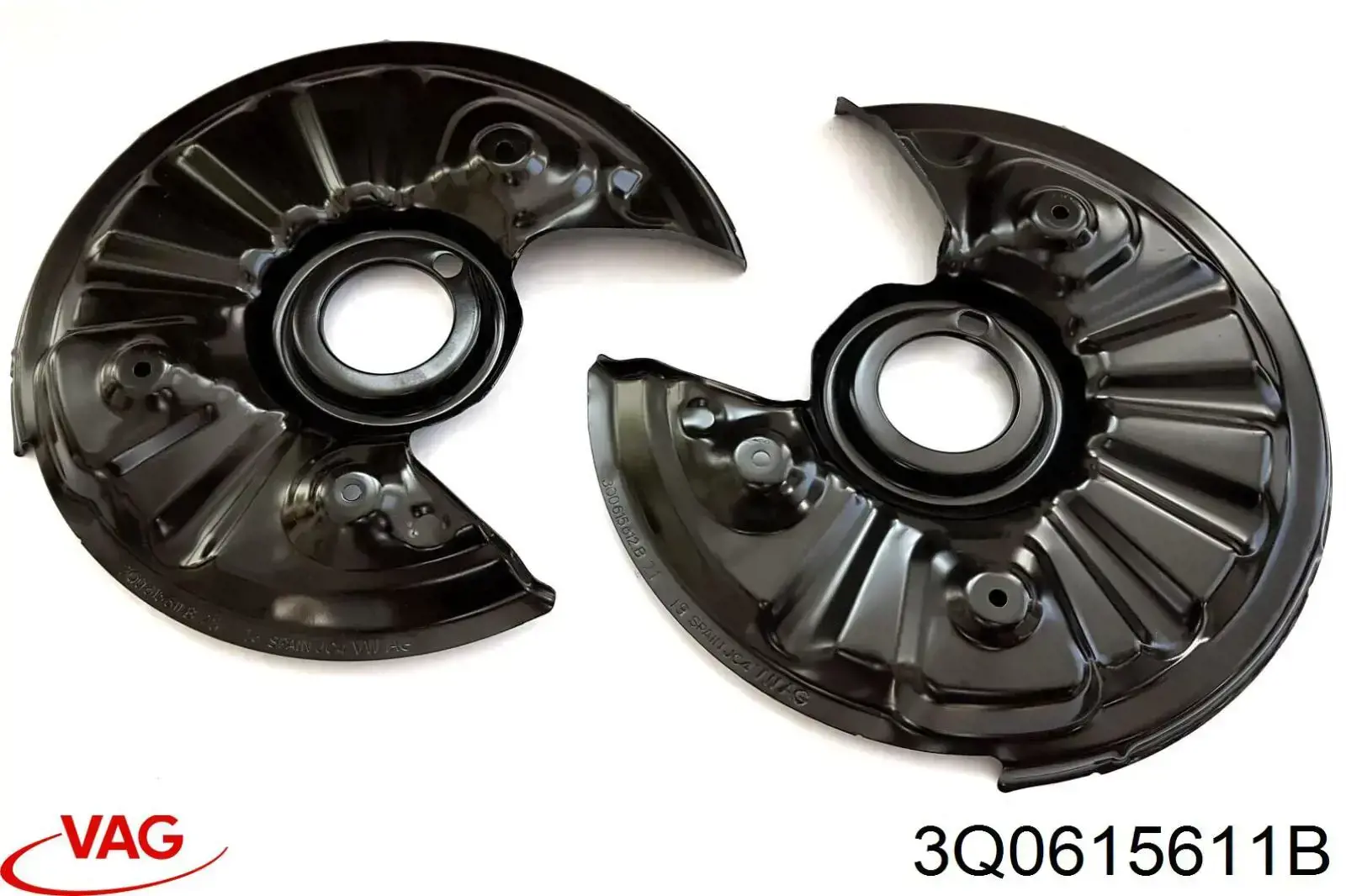 Osłona tarczy hamulcowej tylnej lewa VAG 3Q0615611B cena, od 38,47 USD