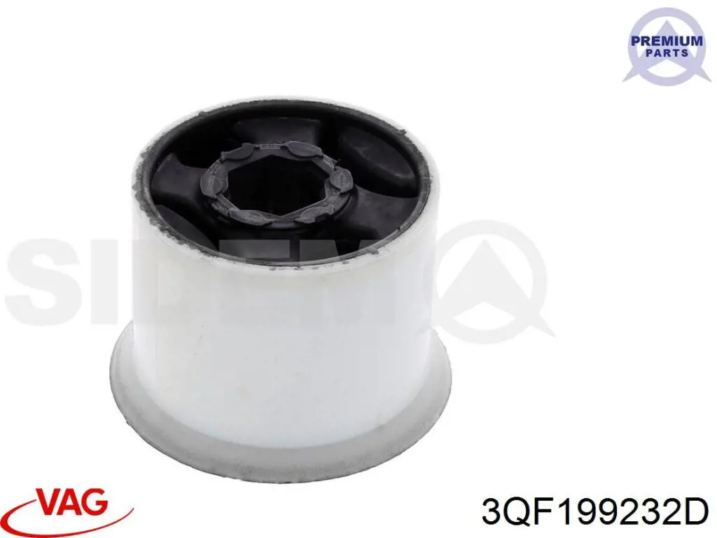 3QF199232D VAG Wspornik mocowania przedniego wahacza tylny