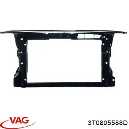 3T0805588D VAG Osłona chłodnicy kompletna (panel mocowania reflektorów)