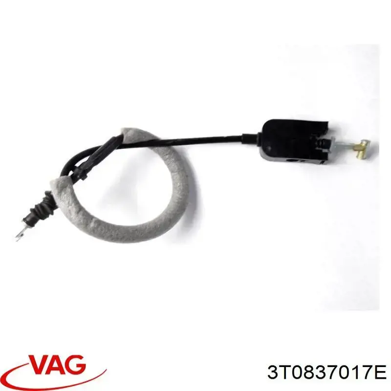 Linka (cięgno) otwierania zamka drzwi tylnych VAG 3T0837017E cena, od 28,26 USD