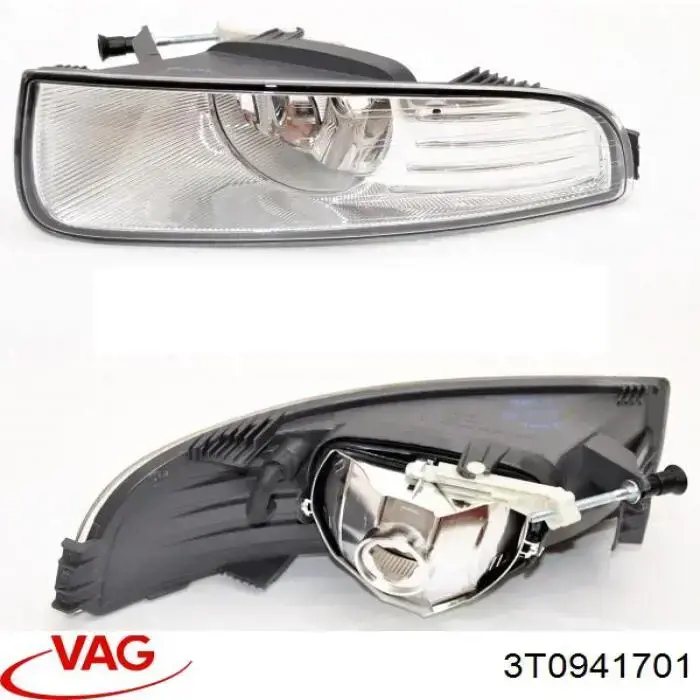 Lampa przeciwmgielna lewa VAG 3T0941701 cena, od 73,21 USD