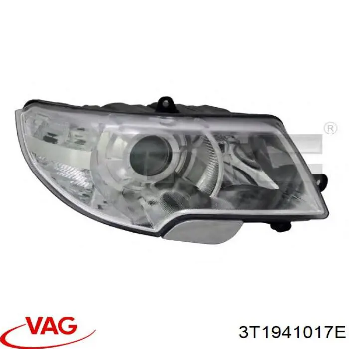 Reflektor lewy 3T1941017E VAG