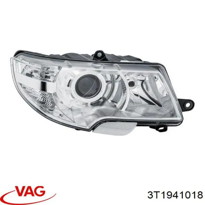 Do koszyka 3T1941018 VAG Reflektor prawy