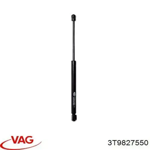 Do koszyka 3T9827550 VAG Amortyzator klapy bagażnika (3/5 drzwi-tylnych)