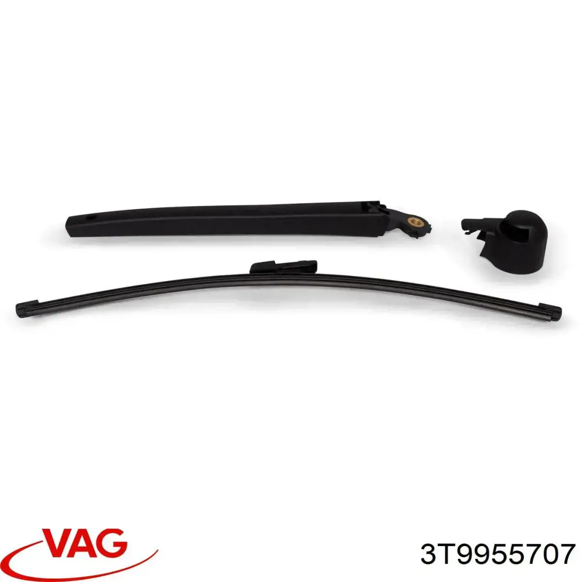 Ramię wycieraczki szyby tylnej VAG 3T9955707 cena, od 18,89 USD
