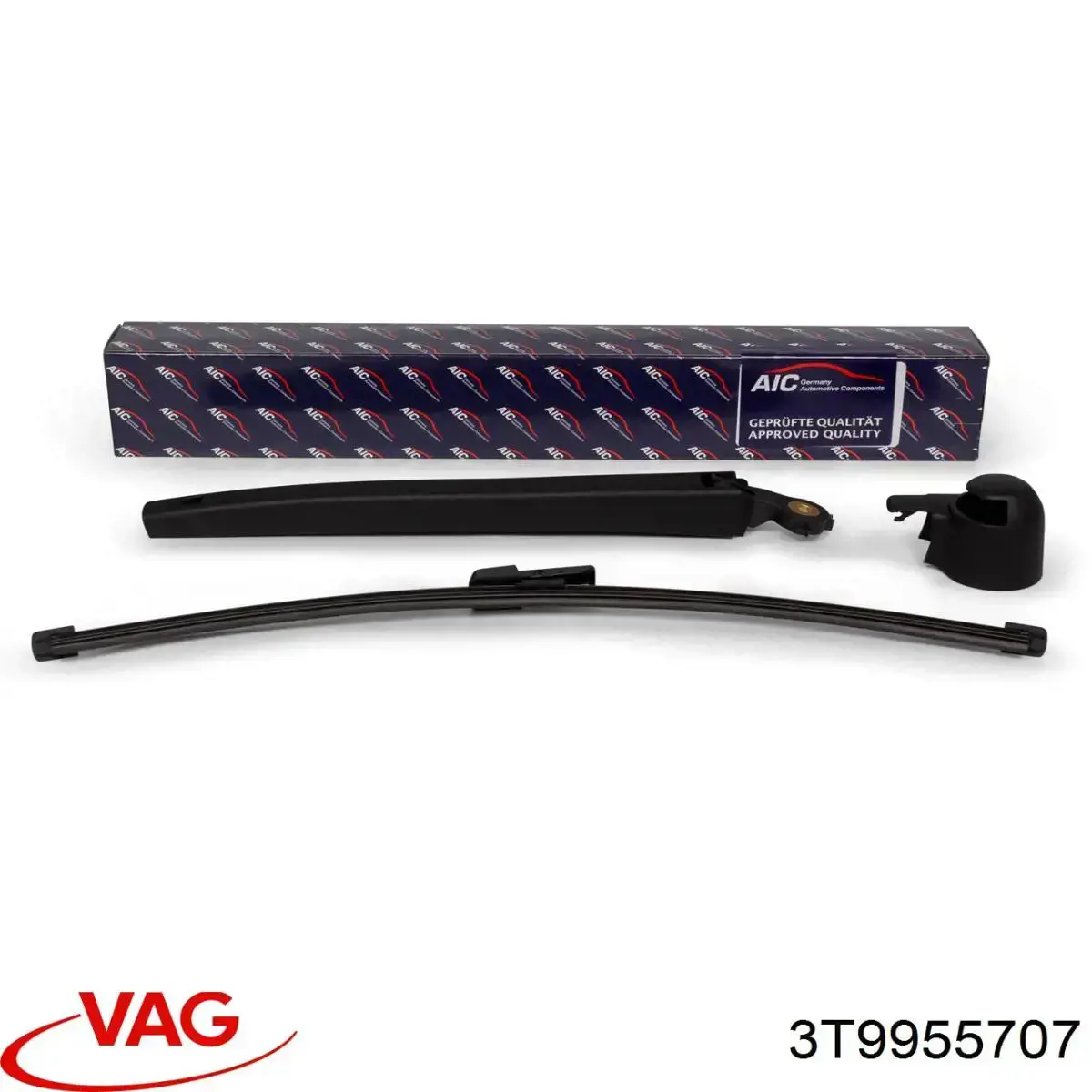 3T9955707 VAG Ramię wycieraczki szyby tylnej