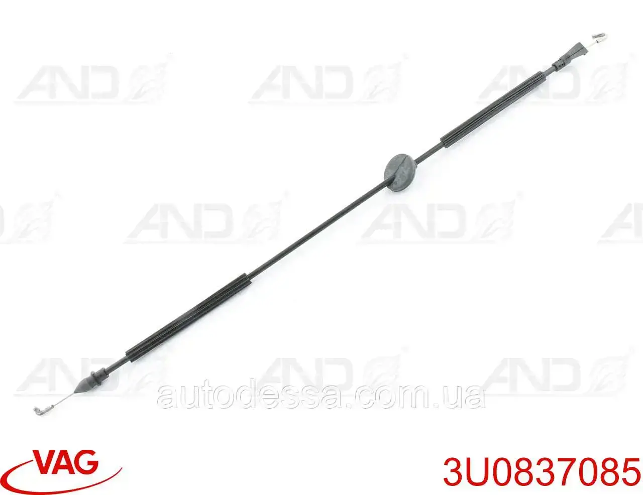 Linka (cięgno) otwierania zamka drzwi przednich lewych VAG 3U0837085 cena, od 9,60 USD