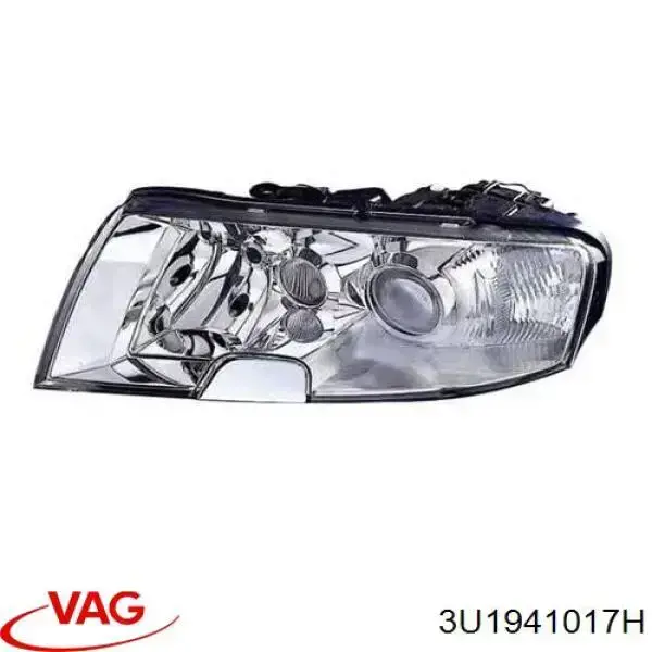 Reflektor lewy VAG 3U1941017H cena, od 129,40 USD