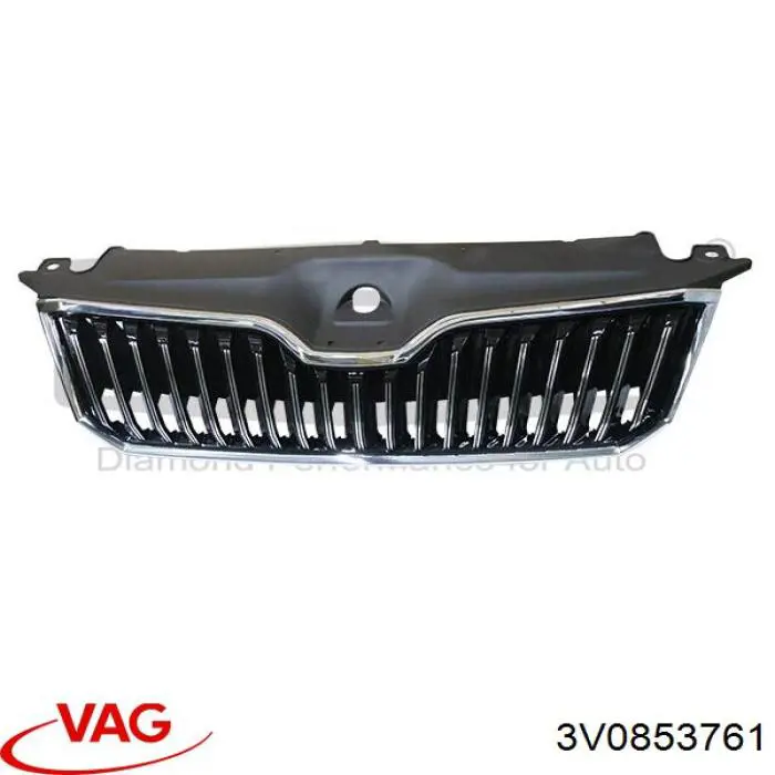 Nakładka (ramka) atrapy chłodnicy VAG 3V0853761 cena, od 49,25 USD
