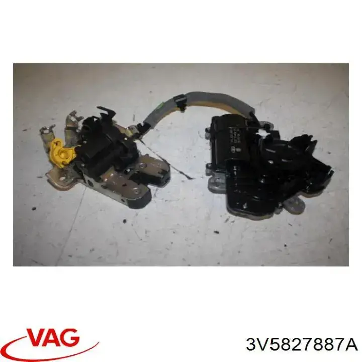 Silniczek zamka klapy bagażnika (drzwi 3/5 tylnych) VAG 3V5827887A cena, od 78,32 USD