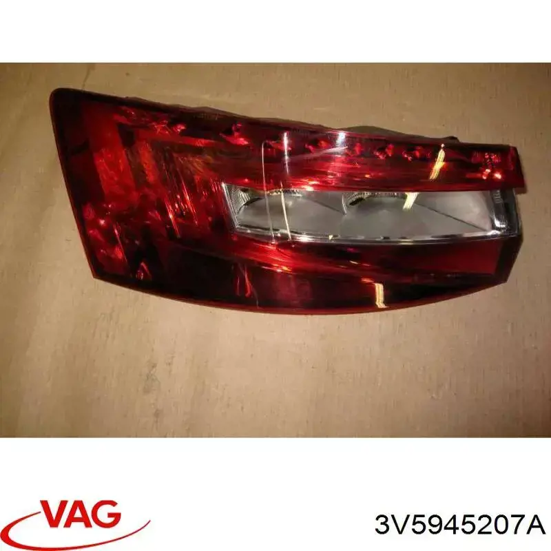 3V5945207A VAG Lampa zespolona tylna lewa zewnętrzna
