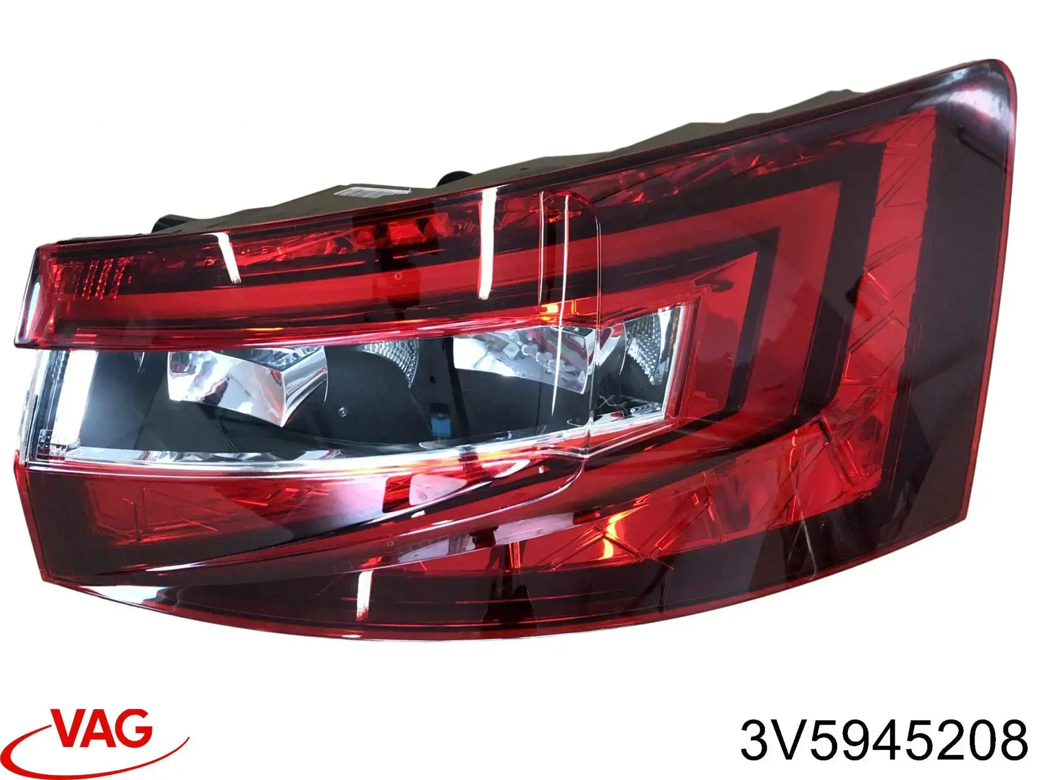 Do koszyka 3V5945712 VAG Lampa zespolona tylna prawa zewnętrzna