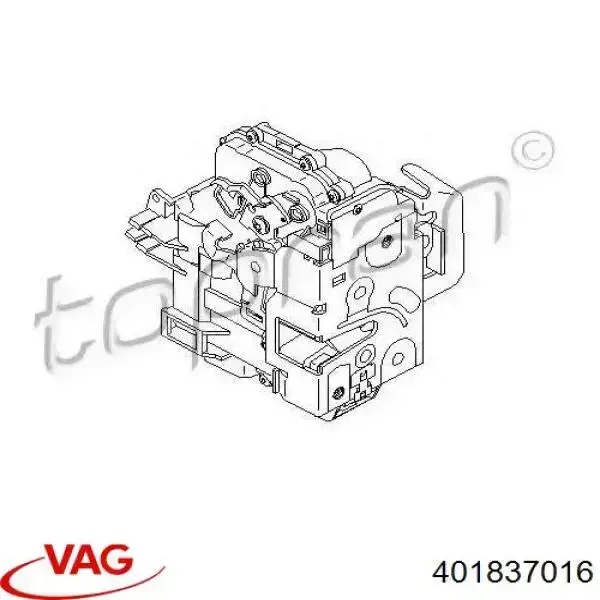 Do koszyka 401837016 VAG Zamek drzwi przednich prawych