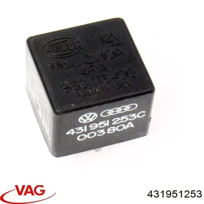 Do koszyka 431951253 VAG Przekaźnik wentylatora