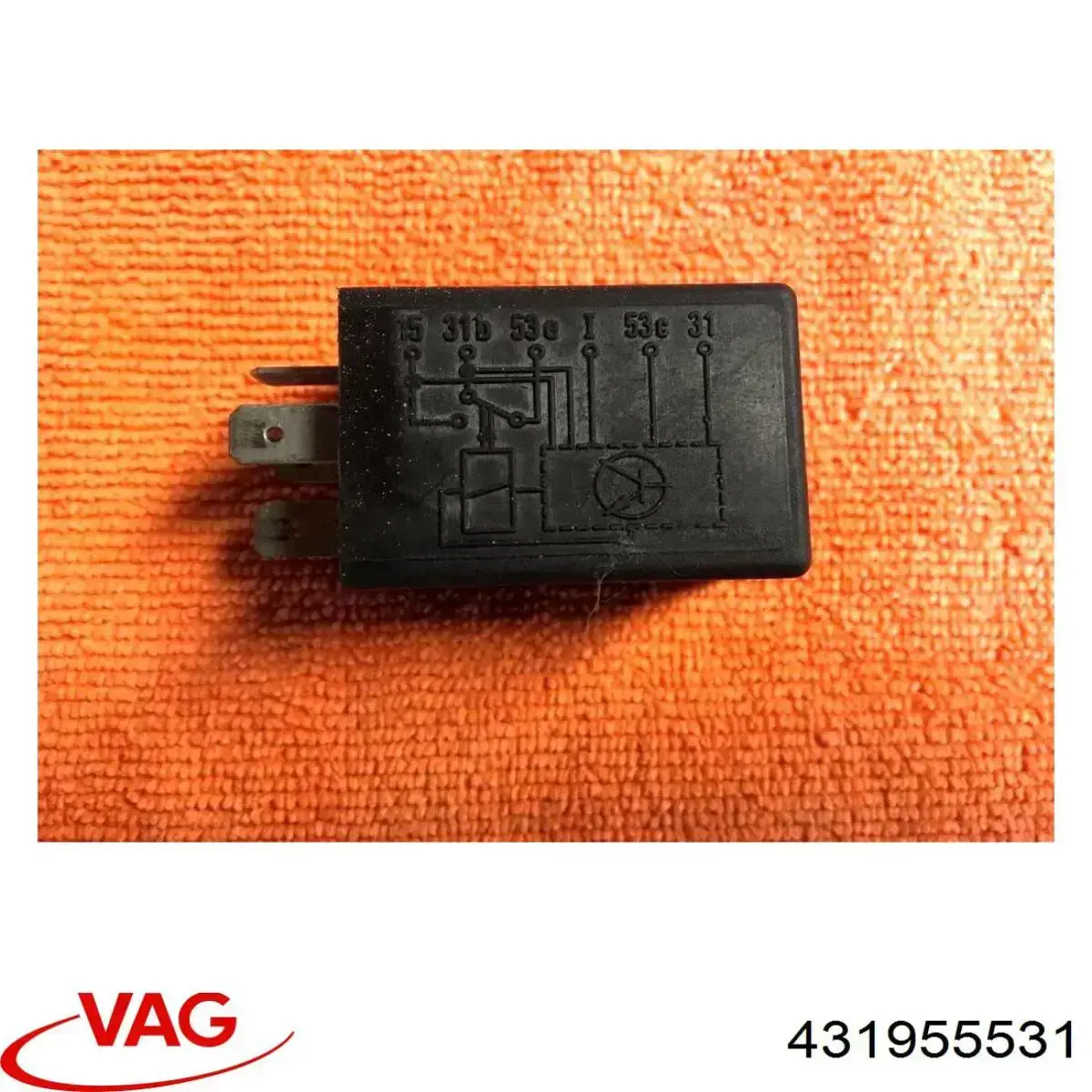 431955531 VAG Przekaźnik sterownika wycieraczek