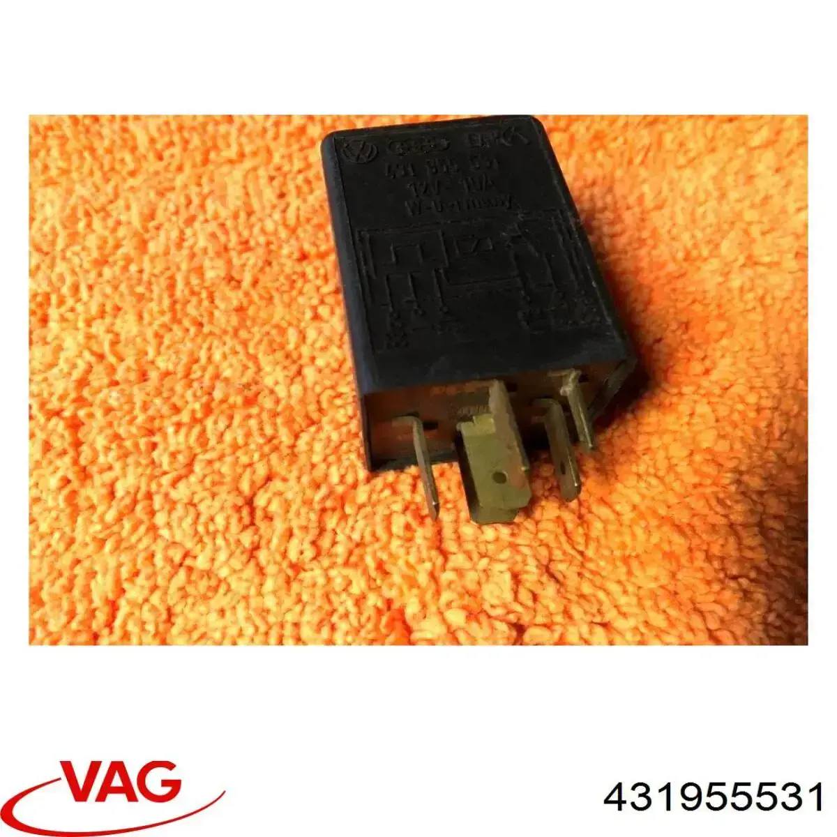 Do koszyka 431955531 VAG Przekaźnik sterownika wycieraczek