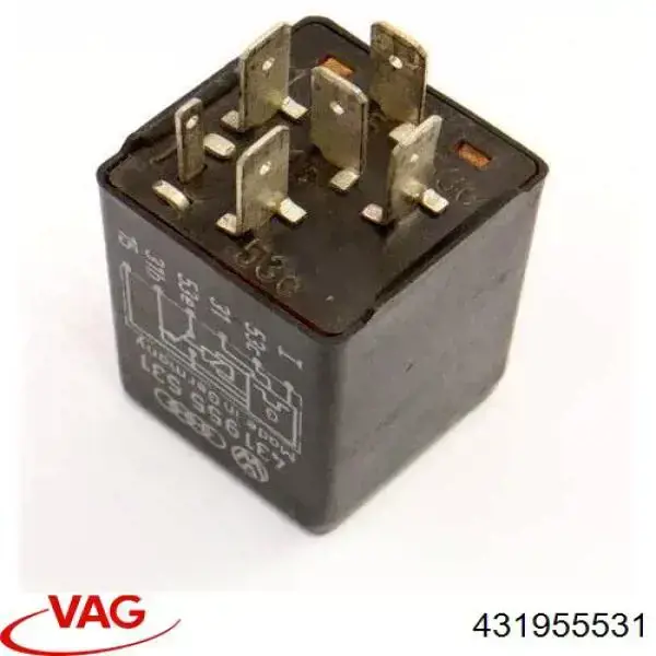 431955531 VAG Przekaźnik sterownika wycieraczek